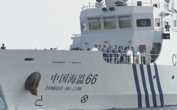 中国海监船连日赴钓鱼岛维权